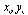 x[i], y[i]